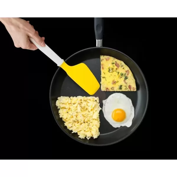 imageJoseph Joseph Elevate Egg Spatula with Integrated Tool Rest Onesize WhiteYellow