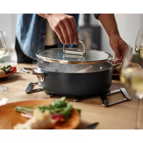imageJoseph Joseph Space Folding Expandable Trivet for Hot Pots and Pans Expanding Nonslip Stand Heat Resistant mat for Kitchen Counter  Stainless Steel