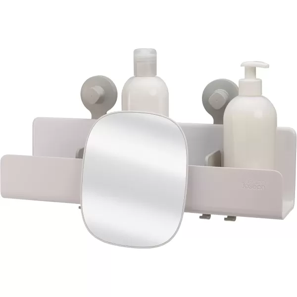 imageJoseph Joseph EasyStore Corner Shower Caddy 2 Pack no Mirror WhiteLarge