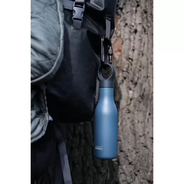imageJoseph Joseph Loop Vacuum Insulated Water Bottle 500 ml 17 fl oz  BlueBlue