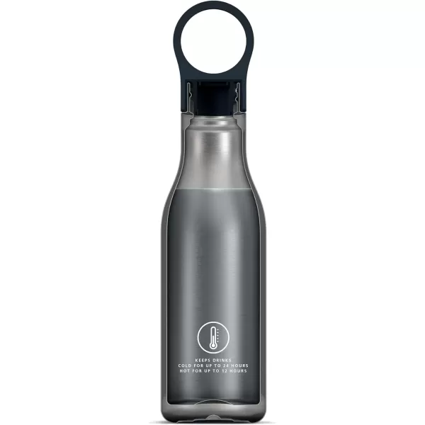 imageJoseph Joseph Loop Vacuum Insulated Water Bottle 500 ml 17 fl oz  BlueBlue