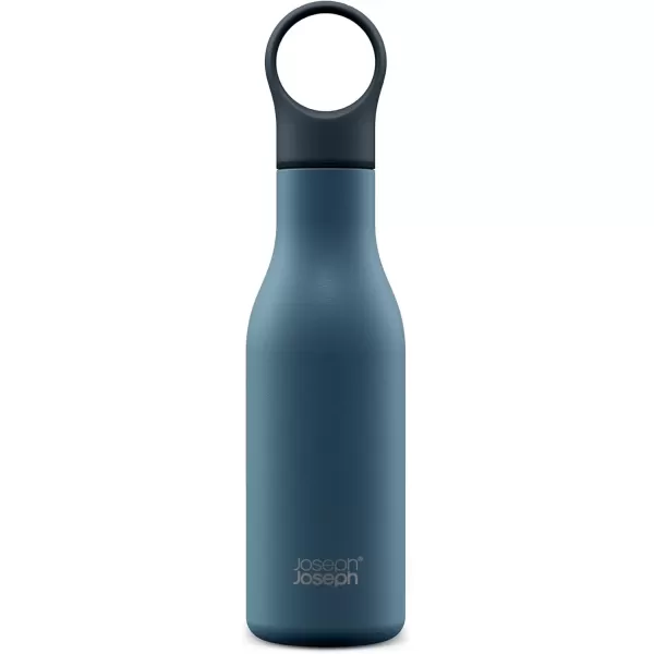 imageJoseph Joseph Loop Vacuum Insulated Water Bottle 500 ml 17 fl oz  BlueBlue