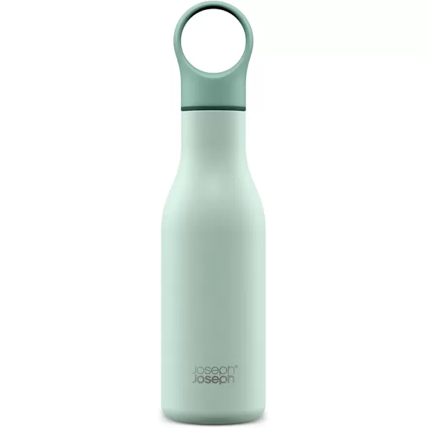 imageJoseph Joseph Loop Vacuum Insulated Water Bottle 500 ml 17 fl oz  BlueGreen