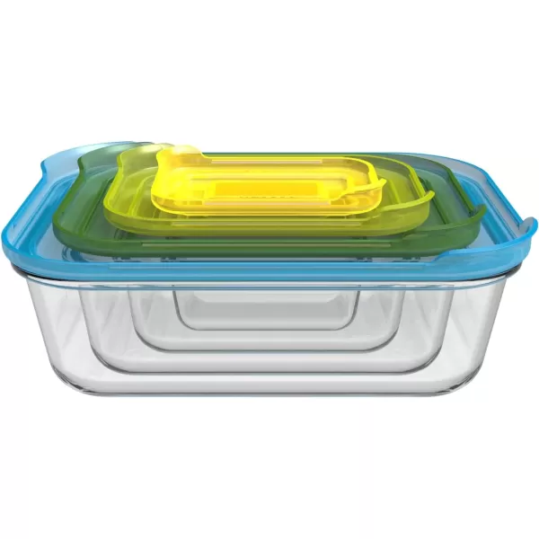 imageJoseph Joseph Nest Glass Storage DishesMultiColour Set of 4 Multicolor