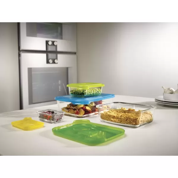 imageJoseph Joseph Nest Glass Storage DishesMultiColour Set of 4 Multicolor