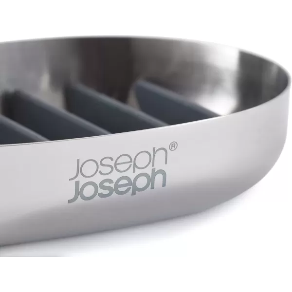 imageJoseph Joseph EasyStore Luxe QuickDrain StainlessSteel Soap DishStainlesssteel