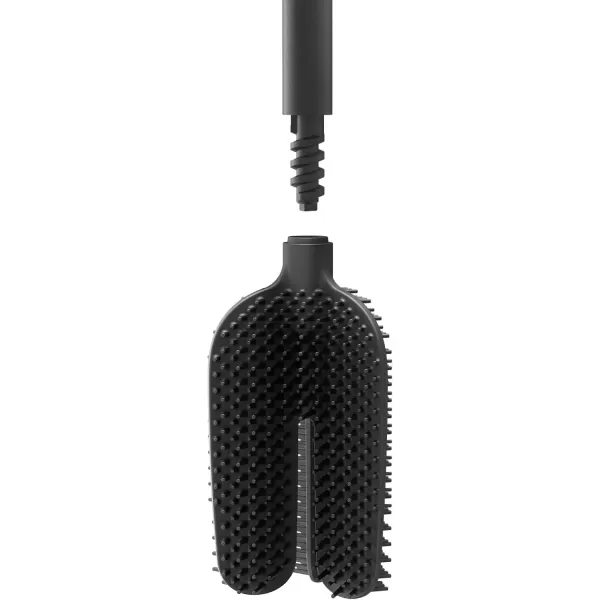 imageJoseph Joseph Flex Lite Steel Toilet Brush WhiteBlack