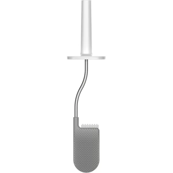 imageJoseph Joseph Flex Lite Steel Toilet Brush WhiteGreyWhite