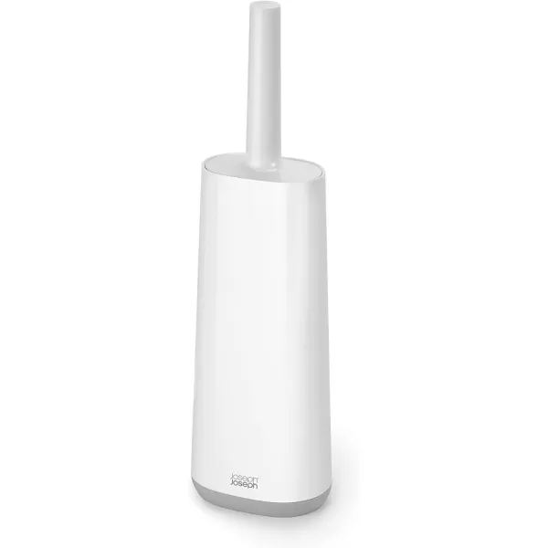 imageJoseph Joseph Flex Lite Steel Toilet Brush WhiteGreyWhite