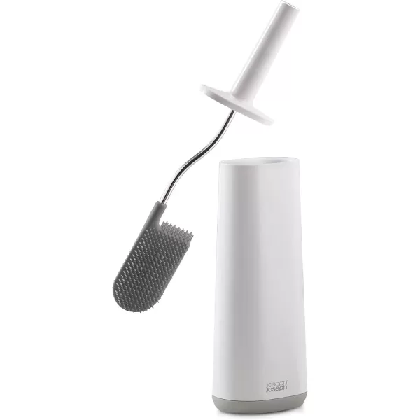 imageJoseph Joseph Flex Lite Steel Toilet Brush WhiteGreyWhite