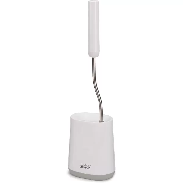 imageJoseph Joseph Flex Lite Steel Toilet Brush WhiteGreyWhite