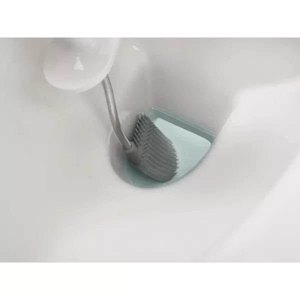 imageJoseph Joseph Flex Lite Steel Toilet Brush WhiteStainless Steel