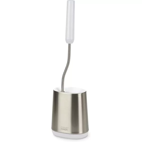 imageJoseph Joseph Flex Lite Steel Toilet Brush WhiteStainless Steel