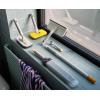 imageJoseph Joseph CleanTech 6Piece Cleaning Set with Extension Handle Includes Glass Cleaner wSqueegee Tile Scrubber Grout Brush Surface Cleaner and Duster with Telescopic Pole