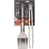 imageJoseph Joseph GrillOut 2piece Stainless Steel BBQ Utensil Set Turner ampamp Tongs Retractable Hfor compact storage Easyclean2 piece
