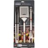 imageJoseph Joseph GrillOut 2piece Stainless Steel BBQ Utensil Set Turner ampamp Tongs Retractable Hfor compact storage Easyclean3 piece