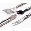imageJoseph Joseph GrillOut 2piece Stainless Steel BBQ Utensil Set Turner ampamp Tongs Retractable Hfor compact storage Easyclean5 piece