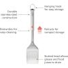 imageJoseph Joseph GrillOut Stainless Steel BBQ Tongs Precision Grip Retractable for Compact Storage EasycleanTurner