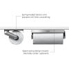 imageJoseph Joseph RollGrip Under Cabinet Paper Towel Kitchen Roll Holder SpaceSaving Fits up to 55quot Diameter Rolls
