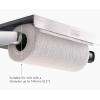 imageJoseph Joseph RollGrip Under Cabinet Paper Towel Kitchen Roll Holder SpaceSaving Fits up to 55quot Diameter Rolls