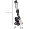 imageJoseph Joseph SinkTech SoapDispensing Palm Brush with Replaceable Head and StainlessSteel Stand Drip TraySoap dispensing Brush with Stand