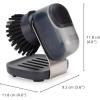 imageJoseph Joseph SinkTech SoapDispensing Palm Brush with Replaceable Head and StainlessSteel Stand Drip TraySoap dispensing Palm Brush