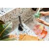 imageJoseph Joseph SinkTech Stainless Steel Scourer for Stubborn Stains Replacement Heads  Pack of 2With Stand