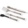 imageJoseph Joseph GrillOut 2piece Stainless Steel BBQ Utensil Set Turner ampamp Tongs Retractable Hfor compact storage Easyclean5 piece