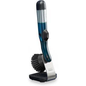 imageJoseph Joseph SinkTech SoapDispensing Palm Brush with Replaceable Head and StainlessSteel Stand Drip TraySoap dispensing Brush with Stand