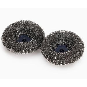 imageJoseph Joseph SinkTech Stainless Steel Scourer for Stubborn Stains Replacement Heads  Pack of 2Replacement Scourers
