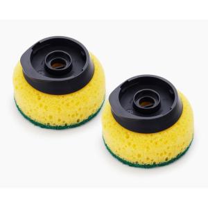 imageJoseph Joseph SinkTech Stainless Steel Scourer for Stubborn Stains Replacement Heads  Pack of 2Replacement Sponges