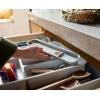 imageJoseph Joseph DrawerStore Expanding Flatware Cutlery Organizer Expandable Utensil Tray for Kitchen Drawer Recycled Plastic