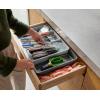 imageJoseph Joseph DrawerStore Expanding Tiered Flatware Cutlery Tray with Knife Organizer Expandable InDrawer SpaceSaving Kitchen Storage Recycled Plastic
