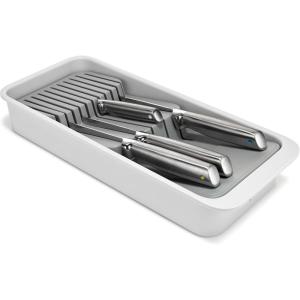 imageJoseph Joseph DrawerStore 2Tier Knife Kitchen Drawer Organizer Holds up to 11 Knives Disassembles for Easy Cleaning Recycled Plastic
