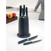 imageJoseph Joseph 10527 Elevate Knives Carousel Knife Set with Rotating Storage Stand 6piece Black updatedOpal