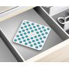 imageJoseph Joseph Duo SpotOn Set of 2 Silicone Trivets Heat Resistant Table mats for hot pots and Pans BlueWhite