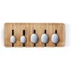 imageJoseph Joseph Elevate Kitchen Knives 5Piece Set Japanese Stainless Steel Slimline Bamboo Knife Block
