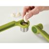 imageJoseph Joseph Helix Garlic Press Mincer Ergonomic TwistAction Hand Juicer Stainless Steel Green OneSizeGreen