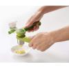 imageJoseph Joseph Helix Garlic Press Mincer Ergonomic TwistAction Hand Juicer Stainless Steel Green OneSizeGreen