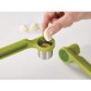 imageJoseph Joseph Helix Garlic Press Mincer Ergonomic TwistAction Hand Juicer Stainless Steel Green OneSizeGreen