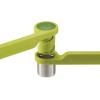 imageJoseph Joseph Helix Garlic Press Mincer Ergonomic TwistAction Hand Juicer Stainless Steel Green OneSizeGreen
