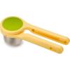imageJoseph Joseph Helix Garlic Press Mincer Ergonomic TwistAction Hand Juicer Stainless Steel Green OneSizeYellow