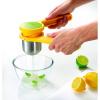 imageJoseph Joseph Helix Garlic Press Mincer Ergonomic TwistAction Hand Juicer Stainless Steel Green OneSizeYellow