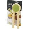 imageJoseph Joseph Helix Garlic Press Mincer Ergonomic TwistAction Hand Juicer Stainless Steel Green OneSizeYellow