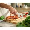 imageJoseph Joseph Ringo Easy Clean Pizza Wheel Cutter Slicer Stainless Steel blade Dishwasher safe