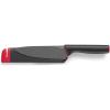 imageJoseph Joseph Slice ampamp Sharpen 6quot Chefs Knive and 35quot Paring Knife with Sharpening Protective Sheaths Black