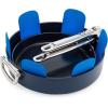 imageJoseph Joseph Space 3Piece Felt pan Protector Set AntiScratch Pot dividers Stacking pan Protectors  Midnight Blue