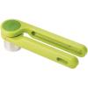 imageJoseph Joseph Helix Garlic Press Mincer Ergonomic TwistAction Hand Juicer Stainless Steel Green OneSizeGreen