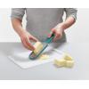 imageJoseph Joseph Duo 2Piece Kitchen Grater Set Vegetable Cheese Coarse and Fine Grater Citrus Zester OpalGreen