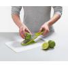 imageJoseph Joseph Duo 2Piece Kitchen Grater Set Vegetable Cheese Coarse and Fine Grater Citrus Zester OpalGreen